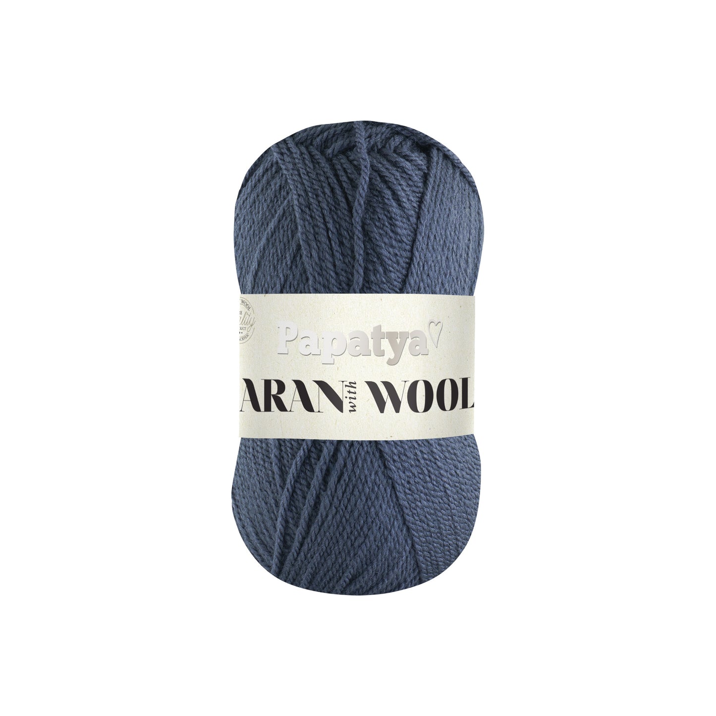 Papatya Aran with Wool Denim (5680)