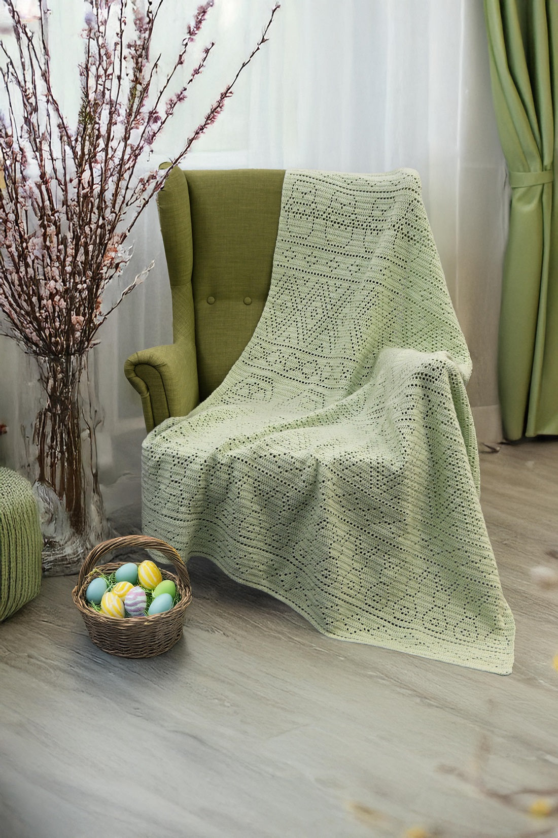 Paasdeken 2025 (haakpatroon)