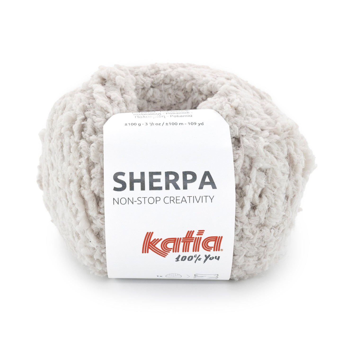 Katia Sherpa Silver (110)