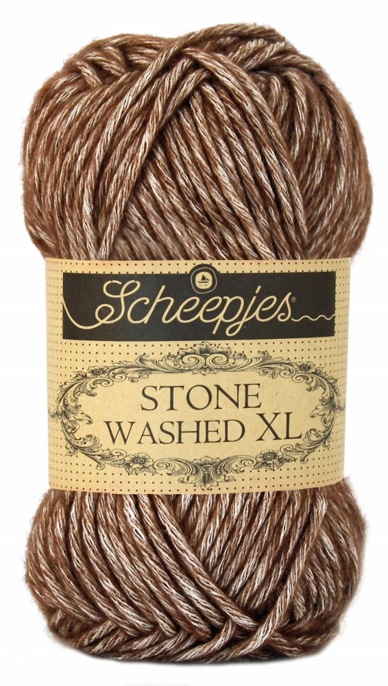Scheepjes Stone Washed XL Brown Agate (862)