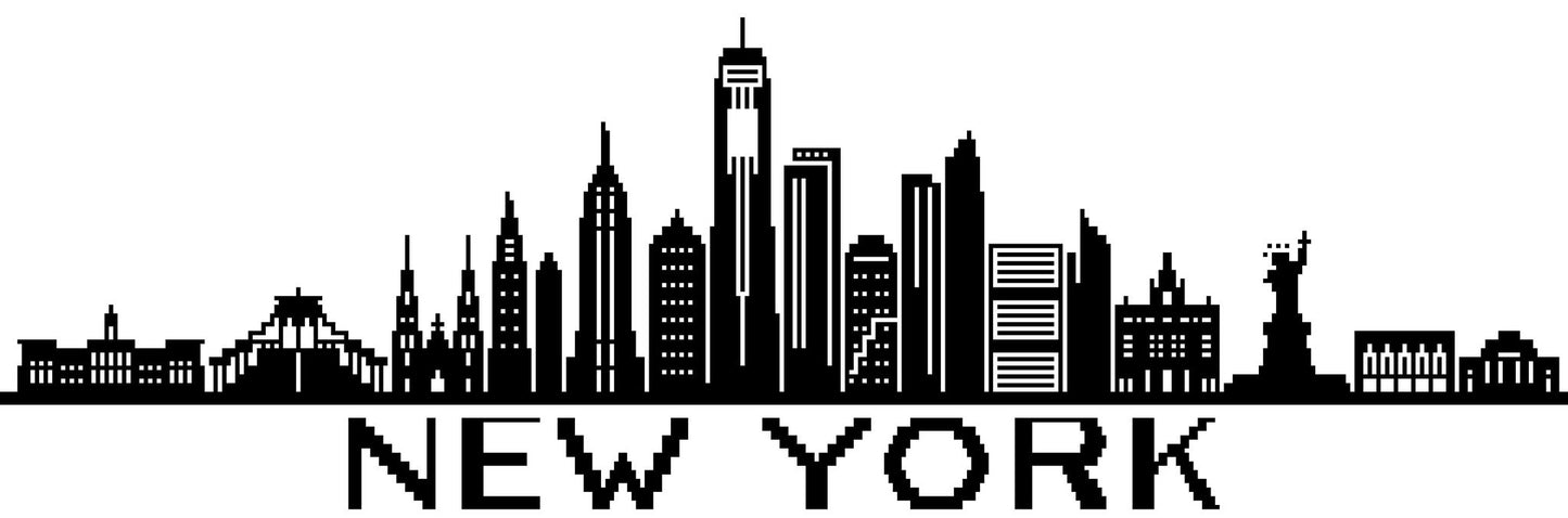 Skyline New York (Haakpatroon)