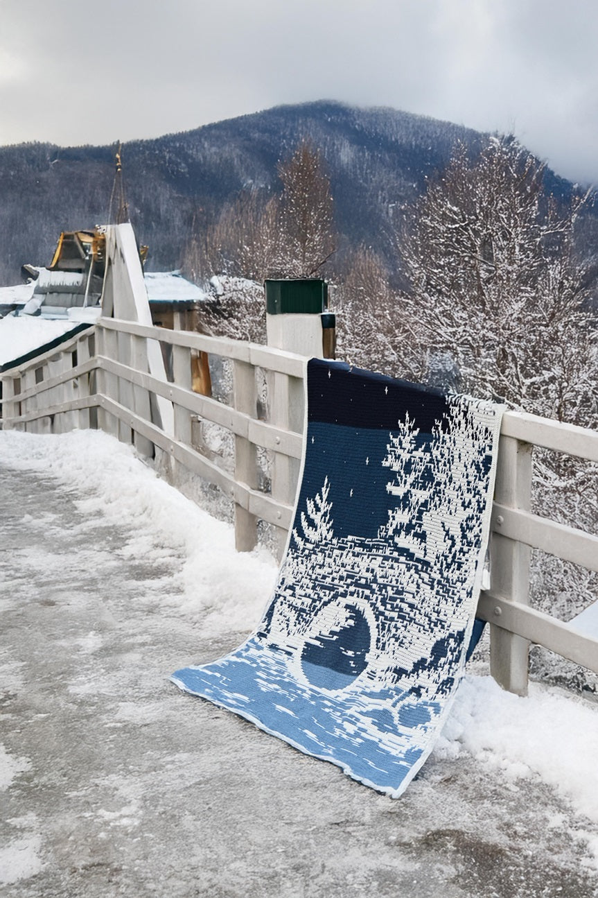 Winter Bridge (The last day with overlay crochet)