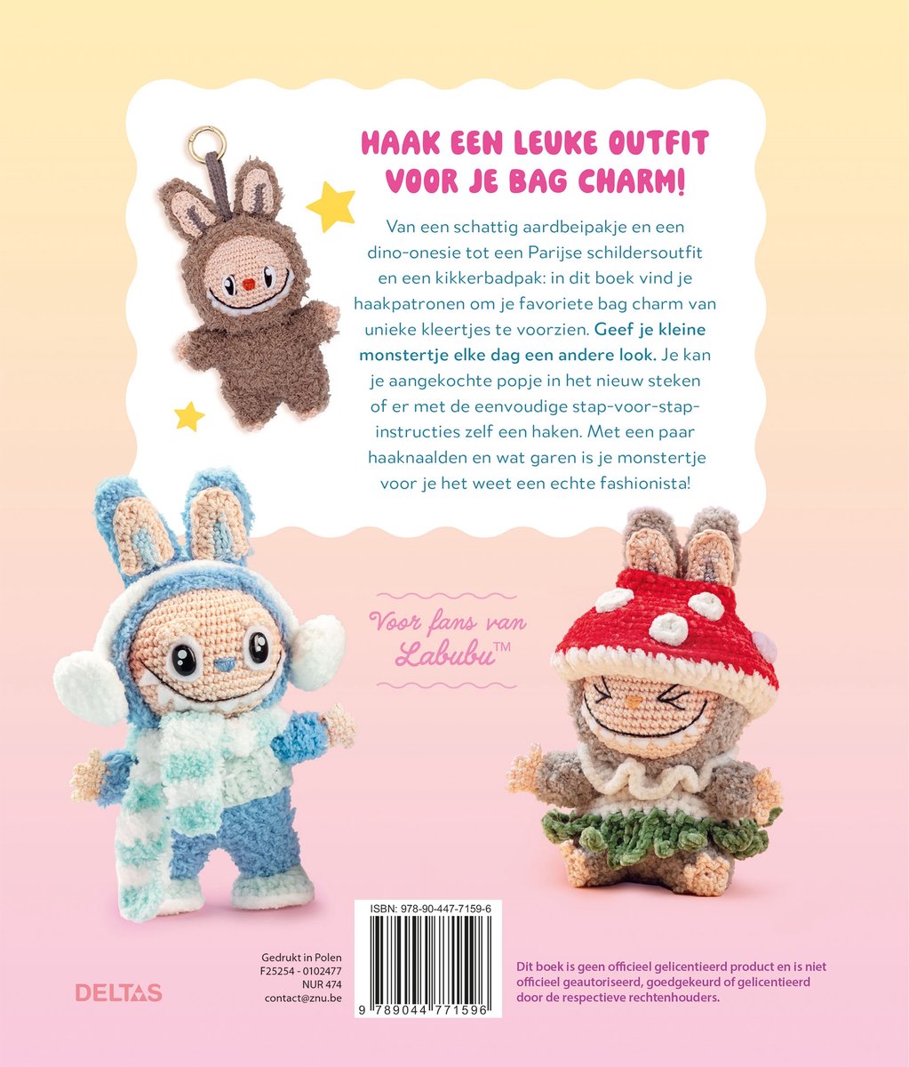 Cute Monsters haken (BK2026)