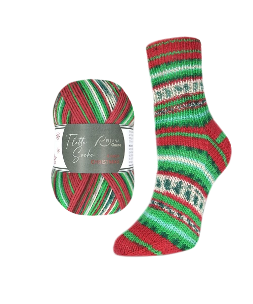 Rellana Flotte Socke 4f. Christmas (2026)