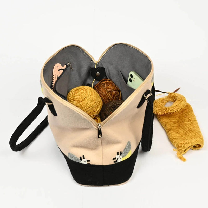 KnitPro BUMBLEBEE schoudertas 40x14x26cm