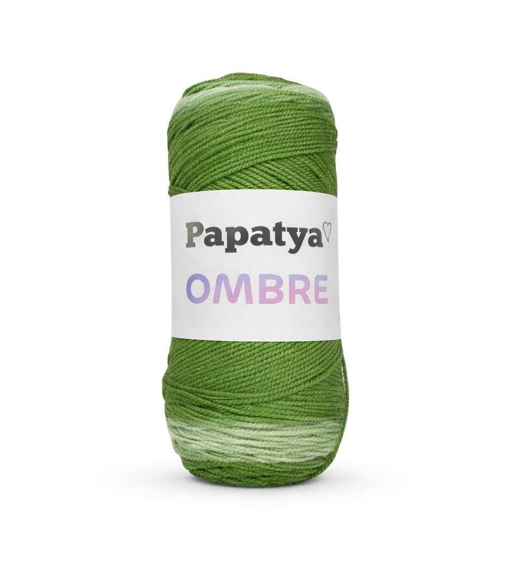 Papatya Ombre Green Apple (12)