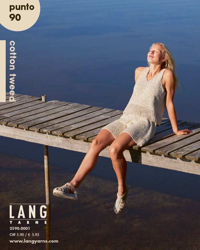 Lang Yarns Punto 90 Cotton Tweed