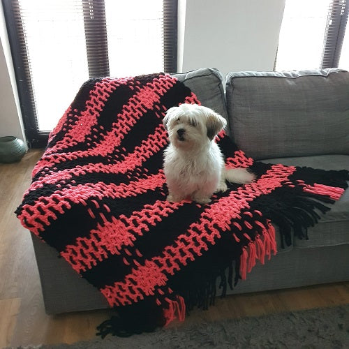 Rijgdeken Roma Big (Haakpatroon)