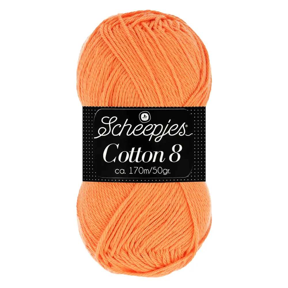 Scheepjes Cotton 8 Oranje (639)