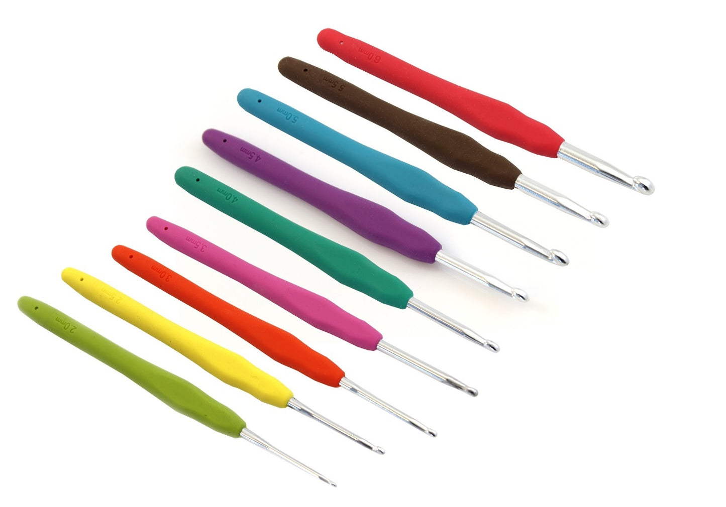 Opry Soft Grip haaknaaldenset 2 t/m 6