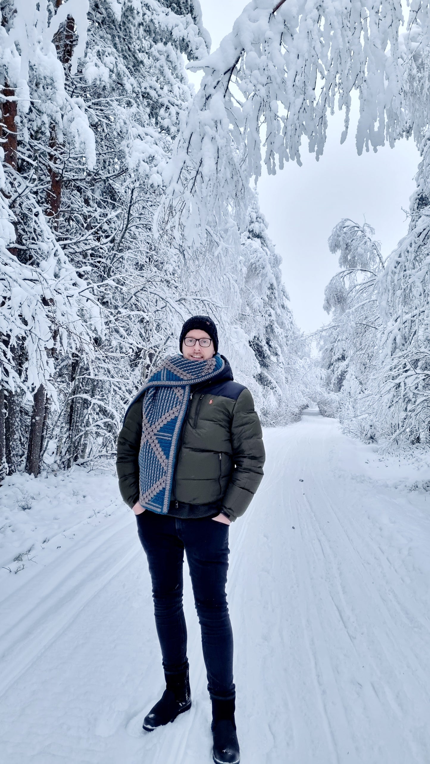 Northern Light Skarf (haakpatroon)