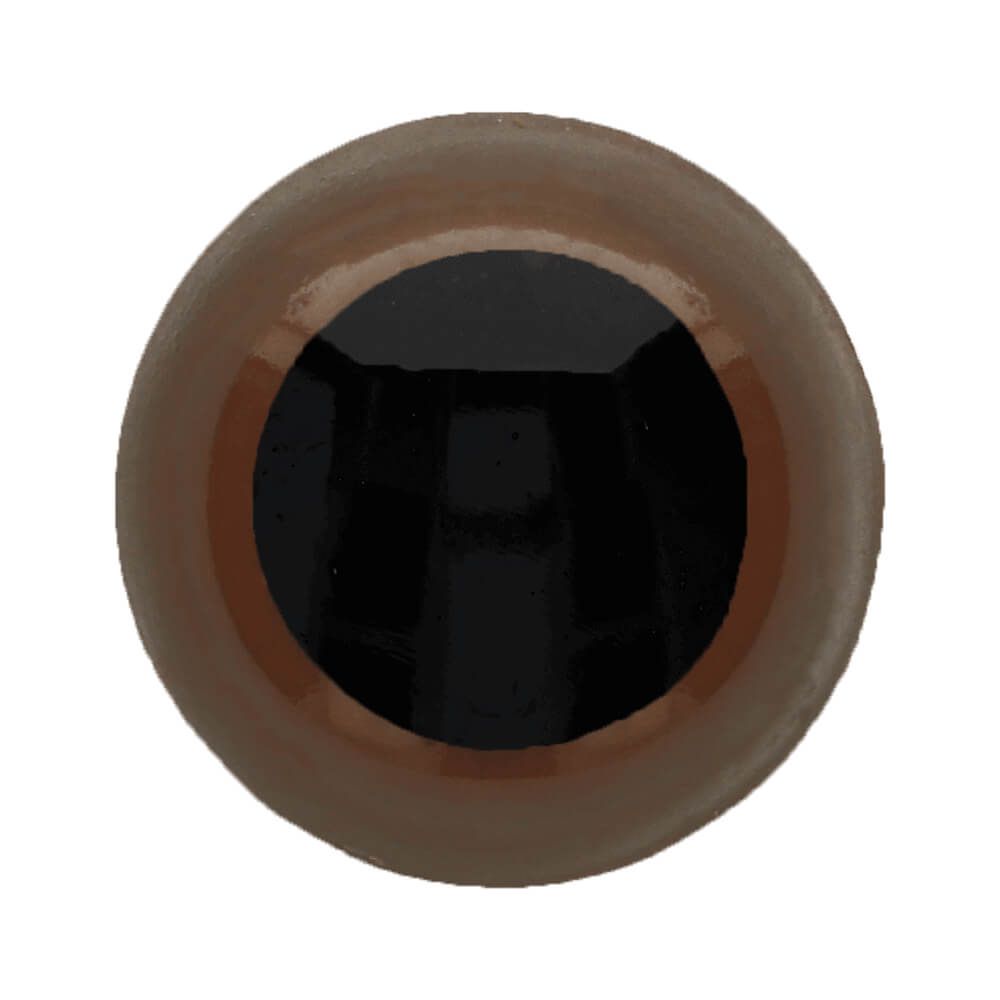 Kunststof Ogen Bruin 45 mm