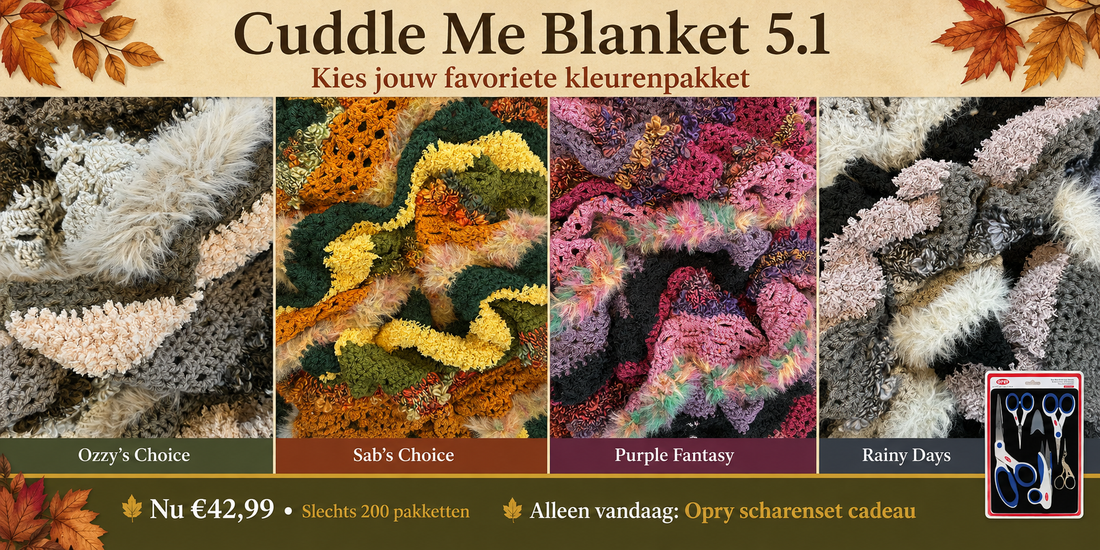 Cuddle me blanket haakpatronen