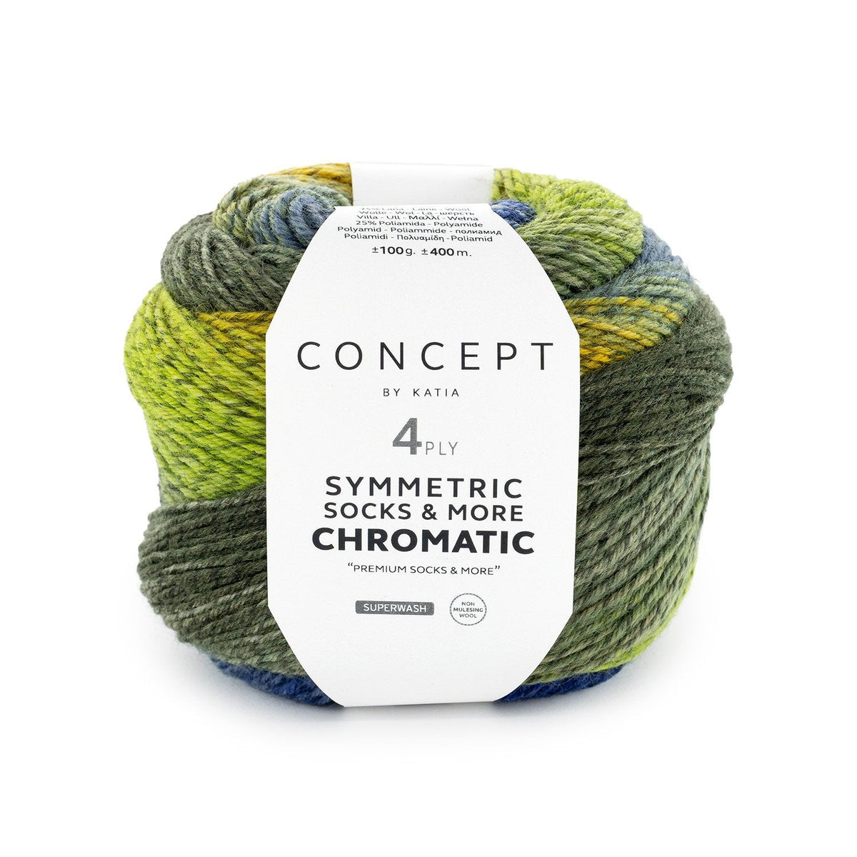 Concept 4 Ply Symmetric Socks and More Chromatic