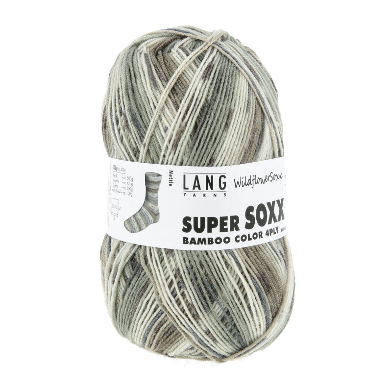 Super Soxx Bamboo Color 4PLY Wildflowersoxx