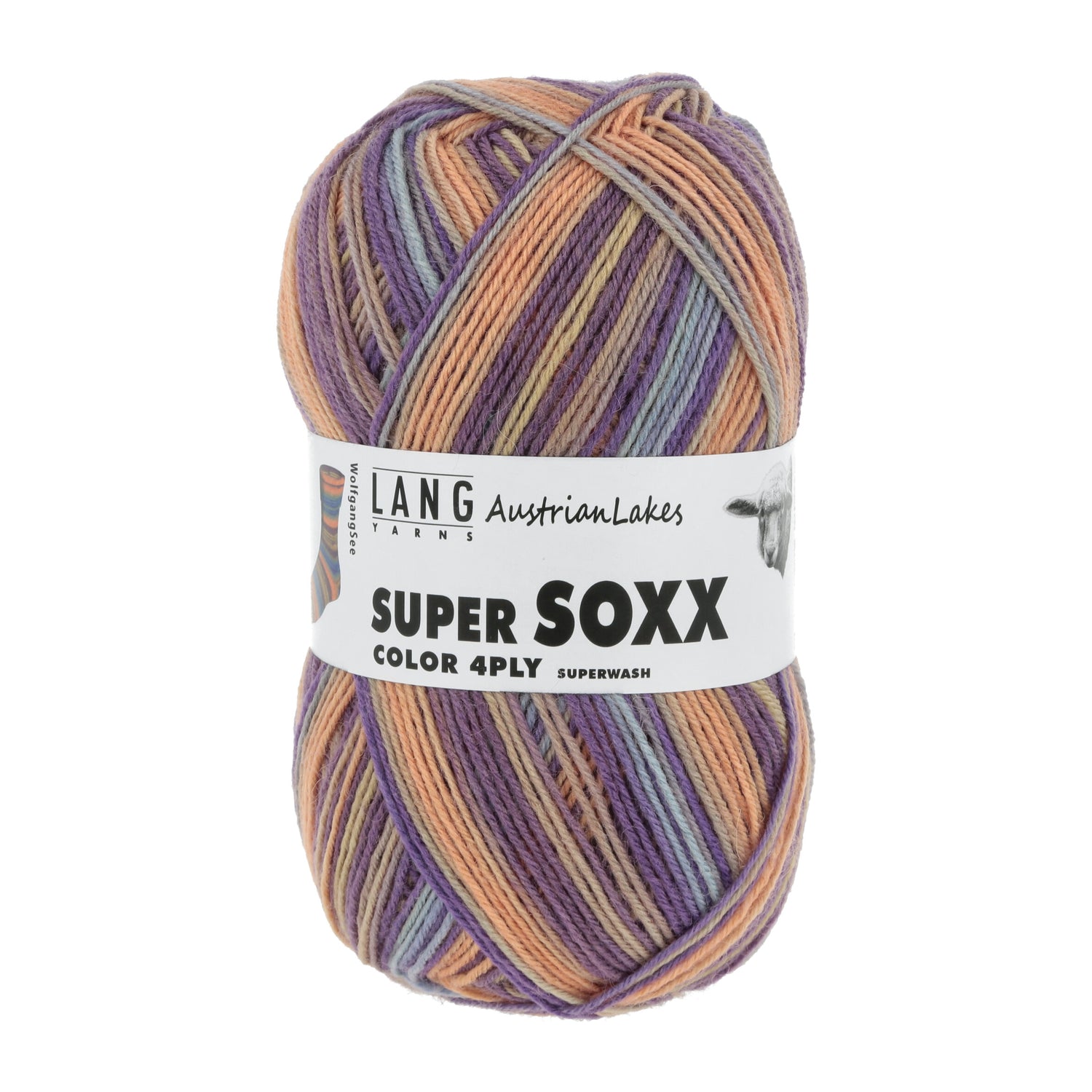 Super Soxx Color 4 Ply Austrianlakes