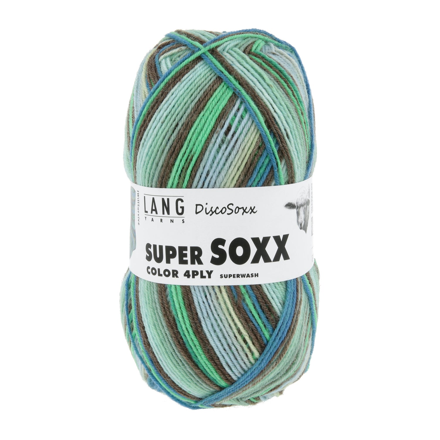 Super Soxx Color 4 Ply Discosoxx