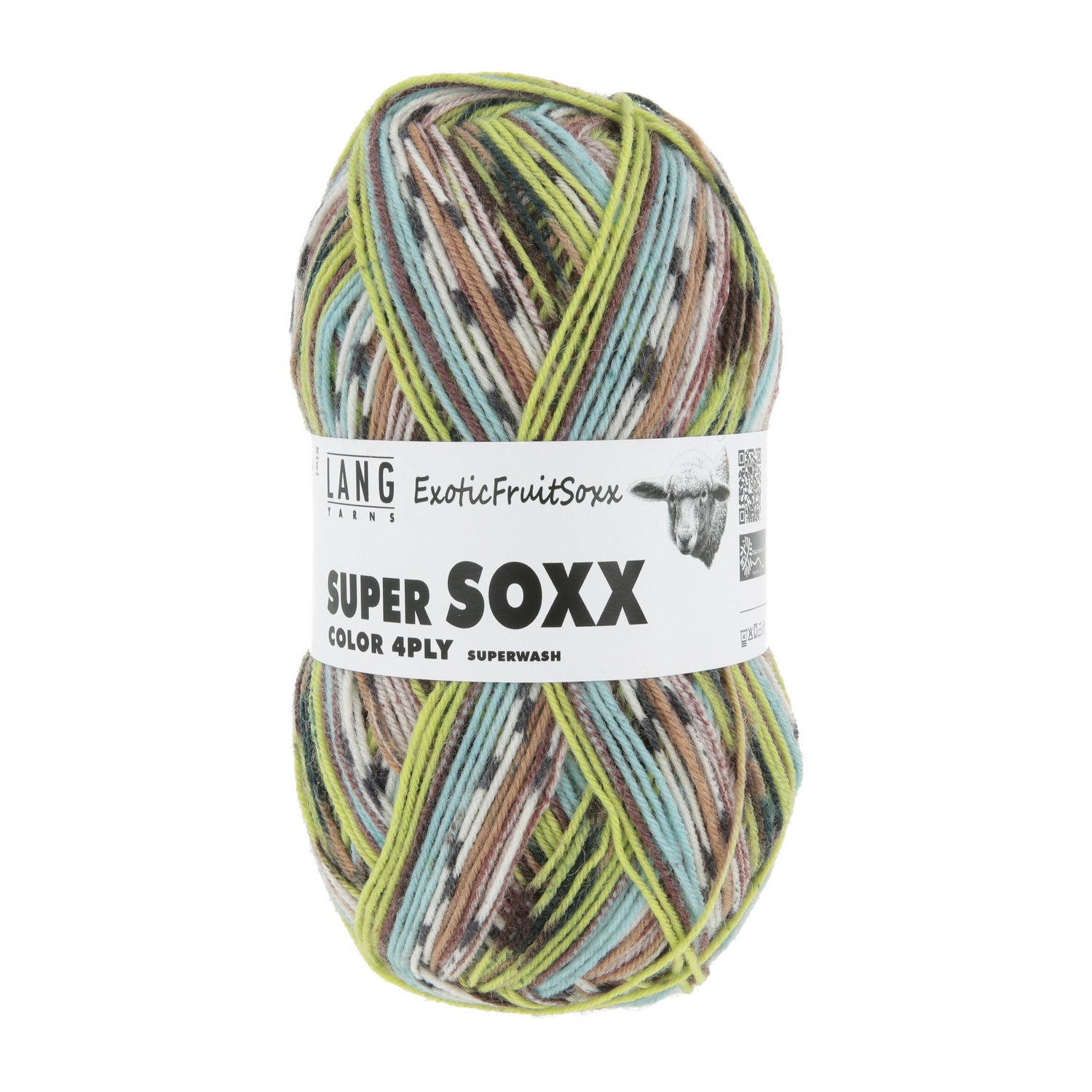 Super Soxx Color 4ply Exotic Fruit Soxx