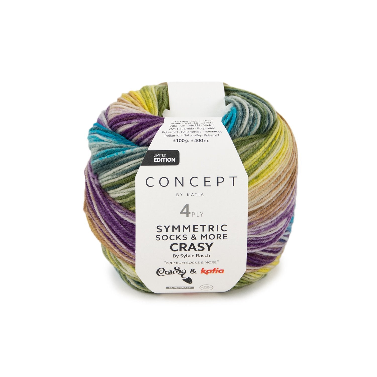 Concept 4 Ply Symmetric Socks and More CraSy