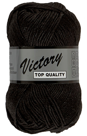 Lammy Yarns Victory Black (001)