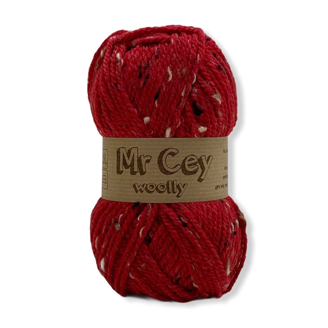 Mr. Cey Woolly Tweed Ruby (702)