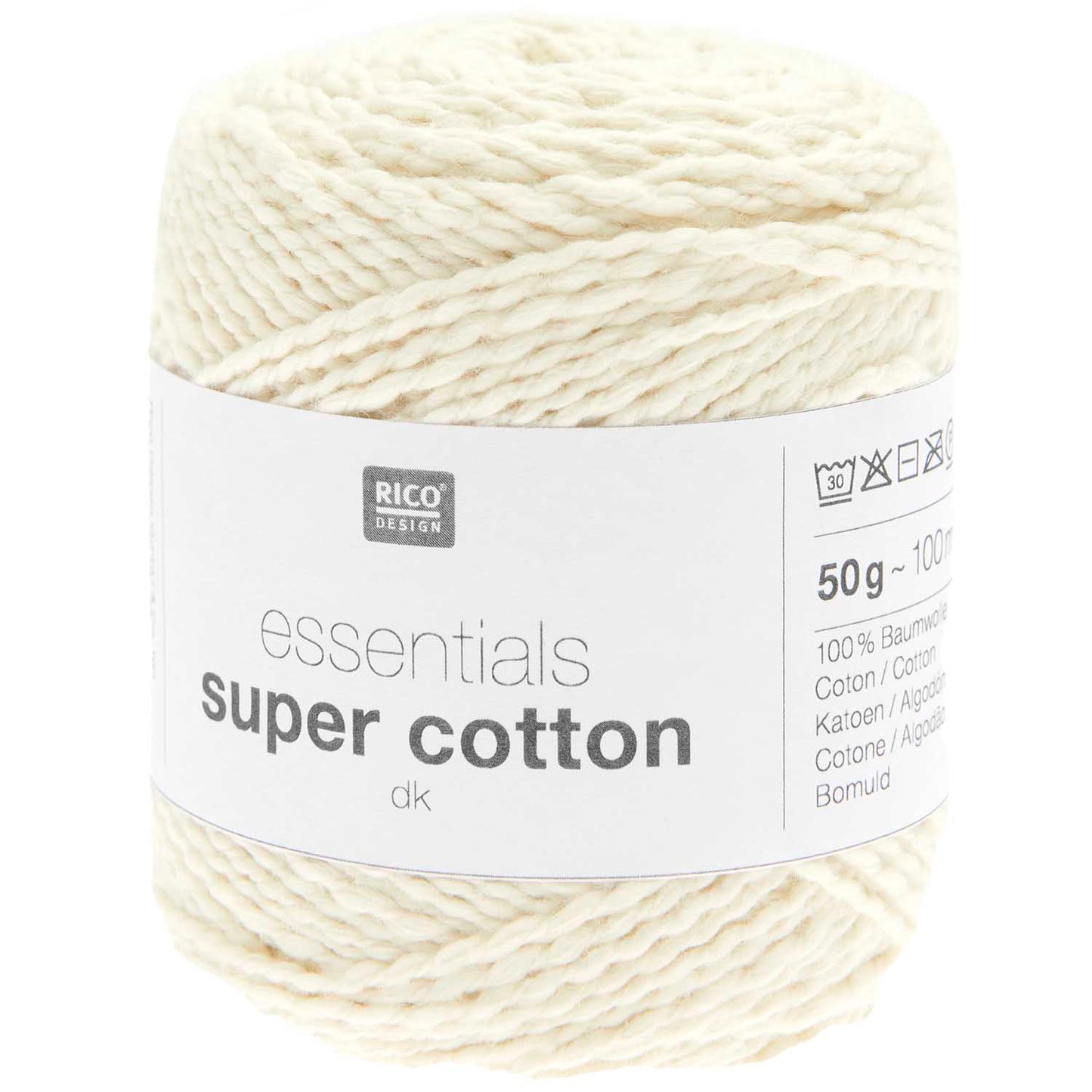 Rico Design Essentials Super Cotton DK Cream (003)