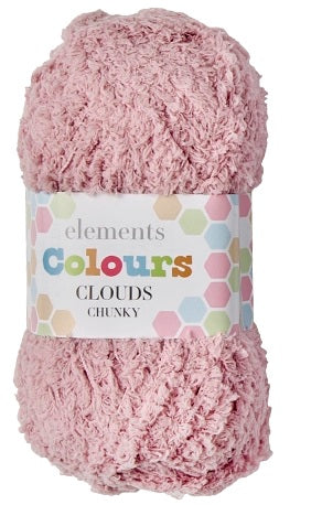 Colours Clouds Chunky Pink (003)