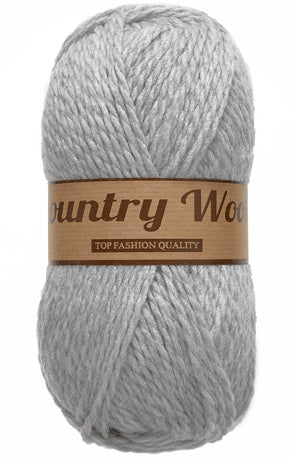 Lammy Yarns Country Wool Silver Grey (003)