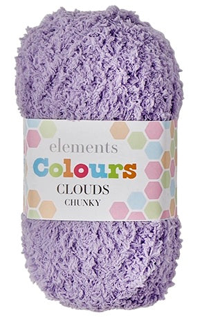 Colours Clouds Chunky Lilac (004)