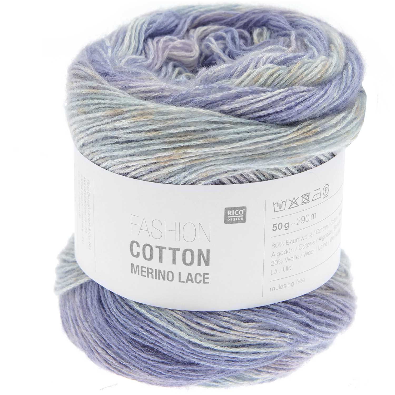 Rico Design Fashion Cotton Merino Lace Lilac (005)