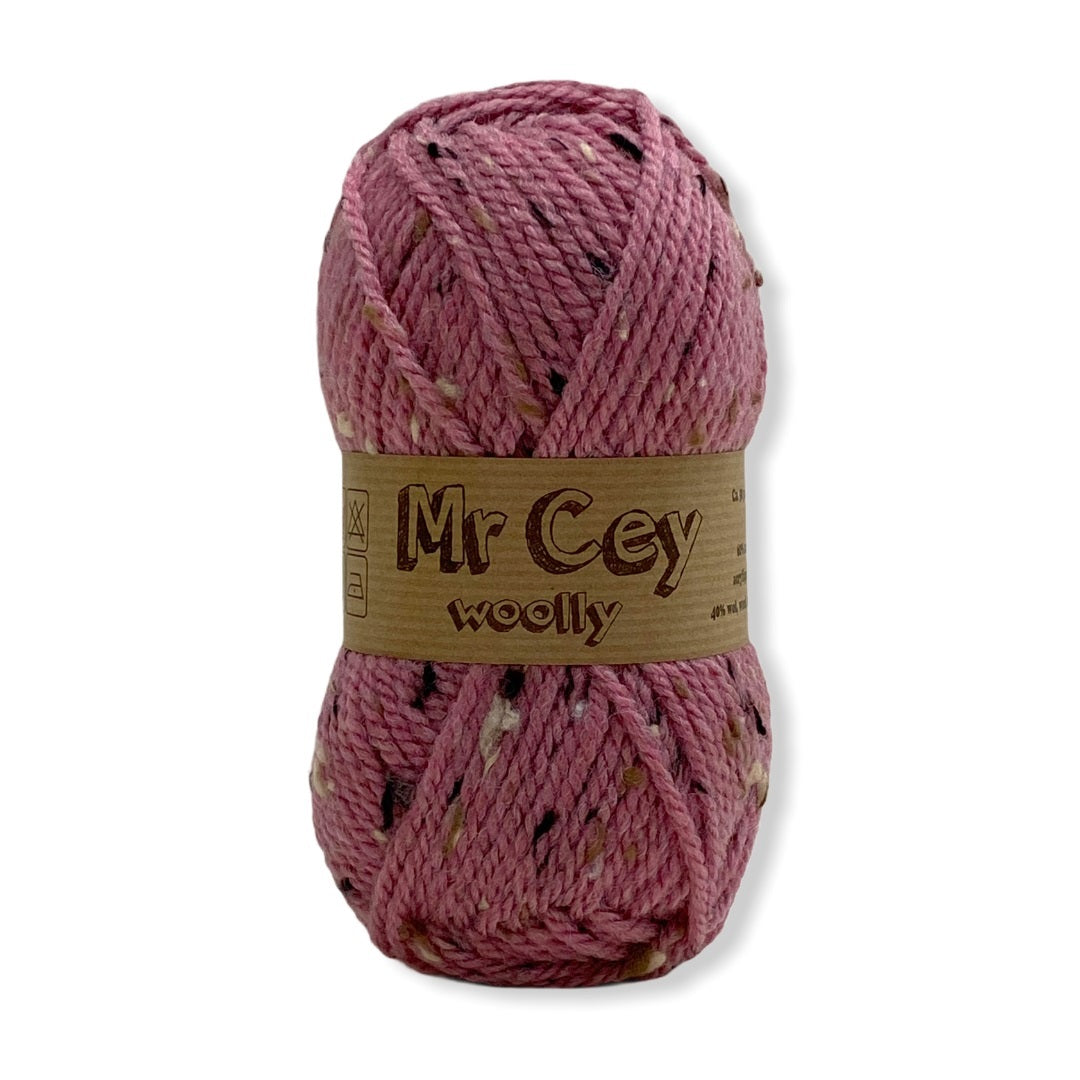 Mr. Cey Woolly Tweed Autumn Rose (705)