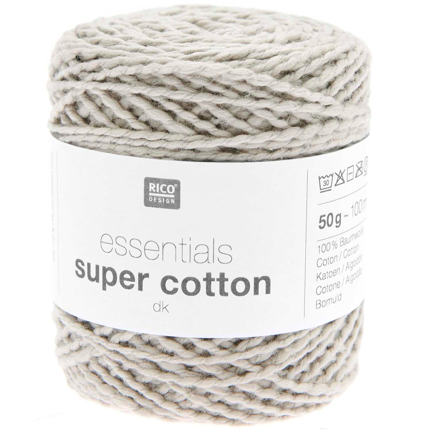 Rico Design Essentials Super Cotton DK Bone (005)