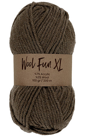 Lammy Yarns Wool Fun XL Choco (006)