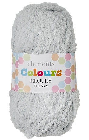 Colours Clouds Chunky Grey (006)