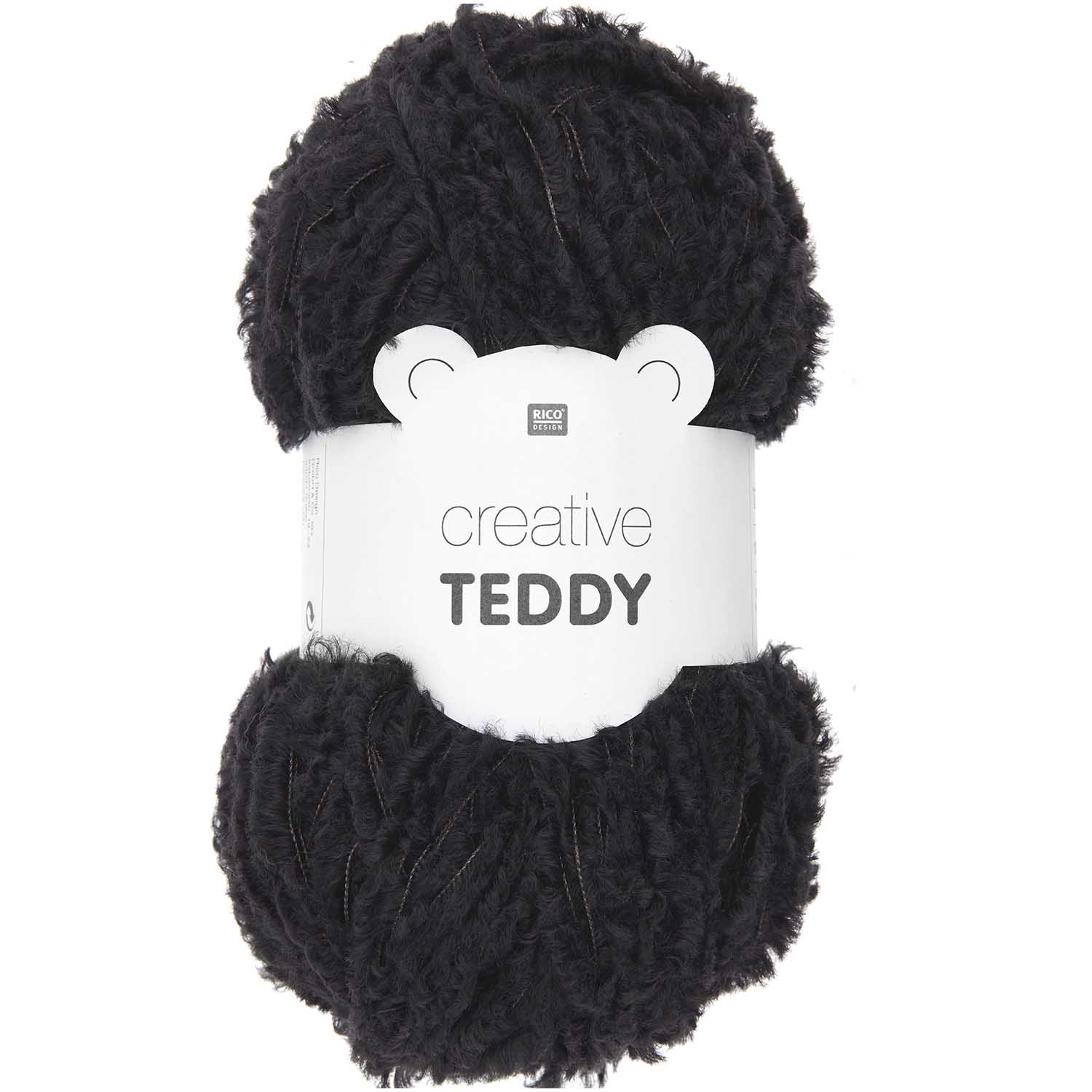 Rico Design Creative Teddy Black (007)