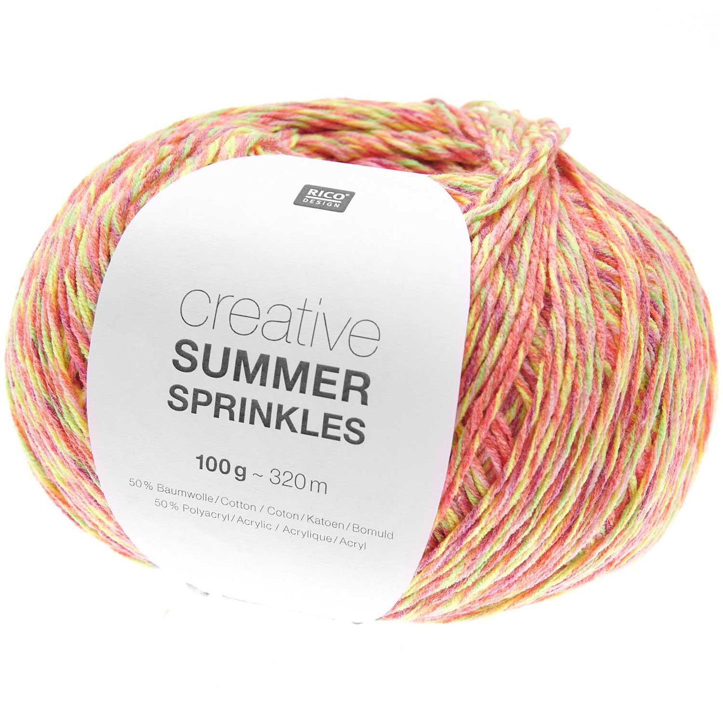 Rico Design Creative Summer Sprinkles Neon Pink (008)