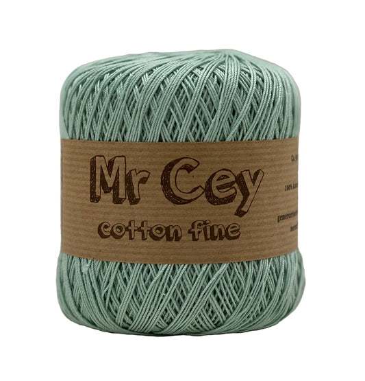 Mr. Cey Cotton Fine 008 Seafoam