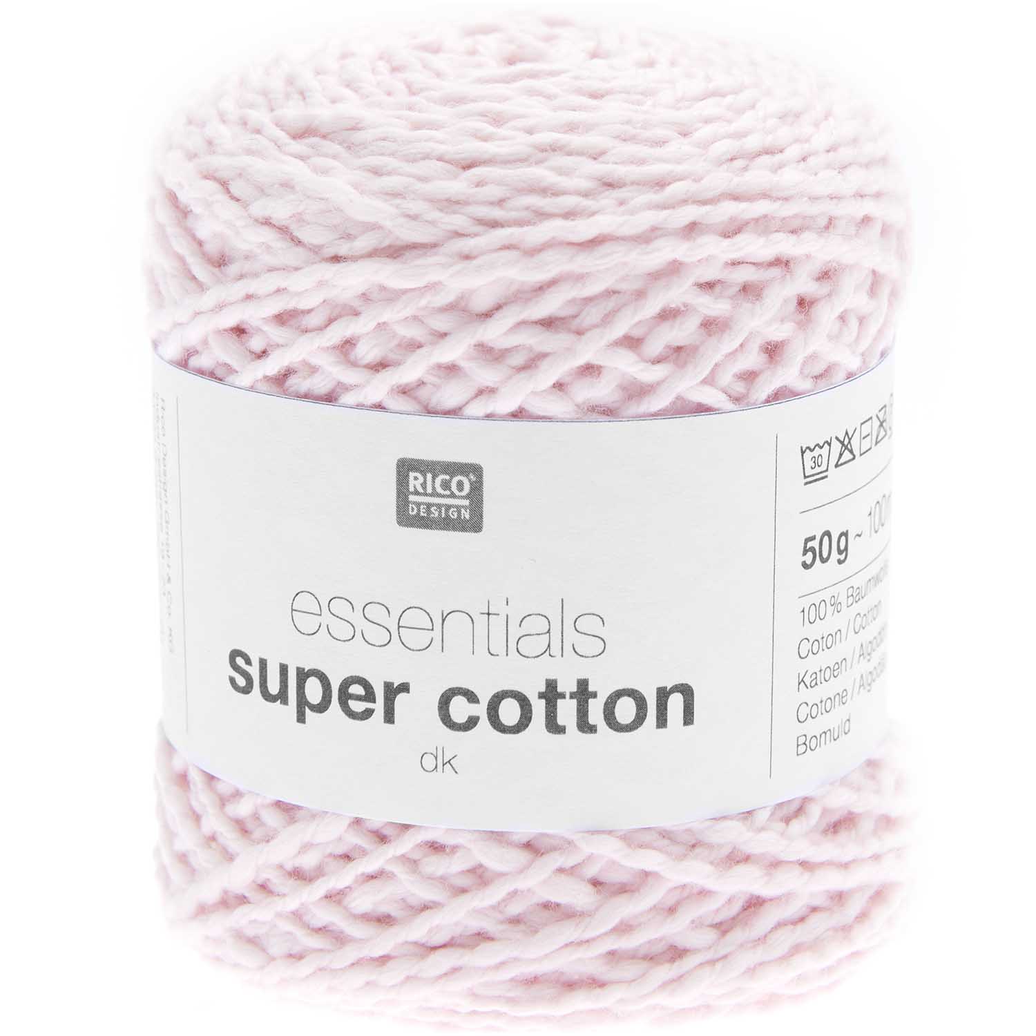 Rico Design Essentials Super Cotton DK Blossom (008)