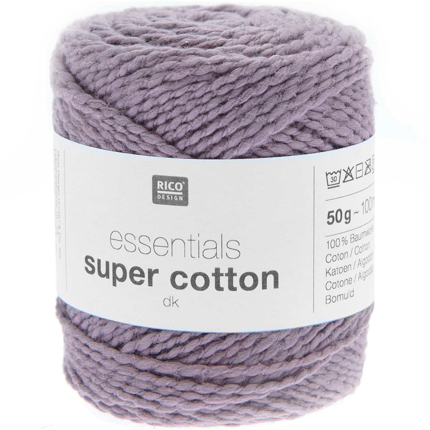 Rico Design Essentials Super Cotton DK Mauve (009)