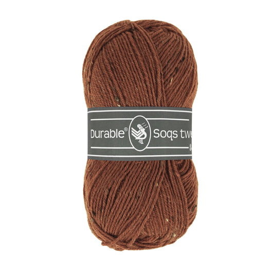 Durable Soqs Tweed Bombay Brown (417)