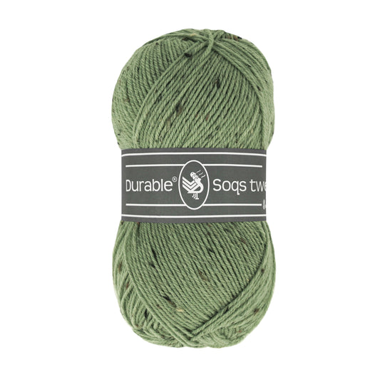 Durable Soqs Tweed Saxon Green (424)