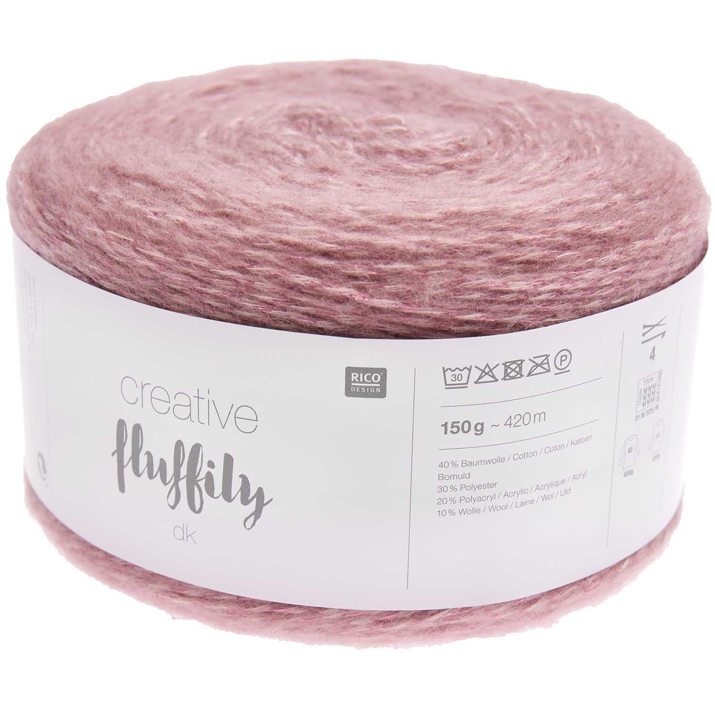 Rico Design Creative Fluffily Smokey Pink (010)