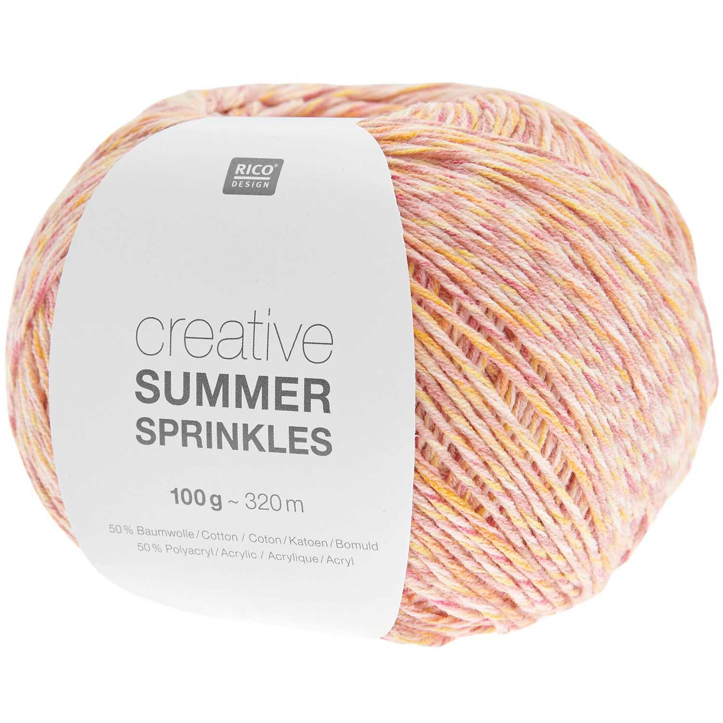 Rico Design Creative Summer Sprinkles Peaches (010)