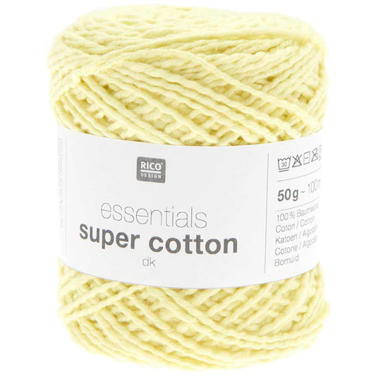 Rico Design Essentials Super Cotton DK Yellow (013)