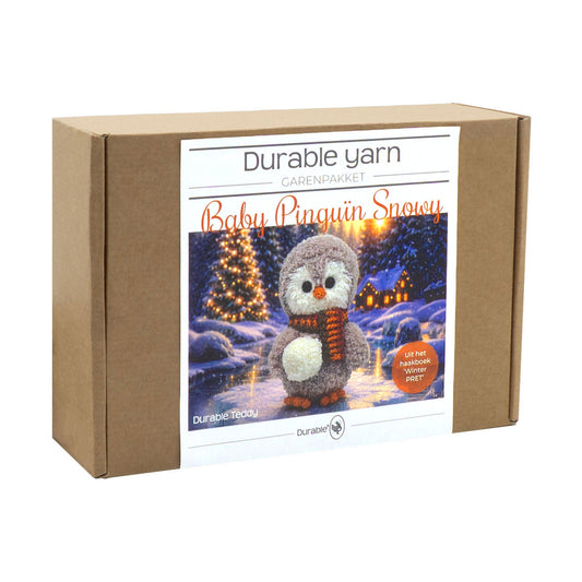 Winterpret Garenpakket Baby Pinguïn Snowy