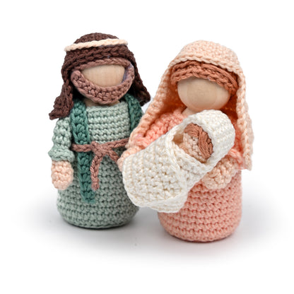Winterpret Garenpakket Jozef, Maria en Jezus