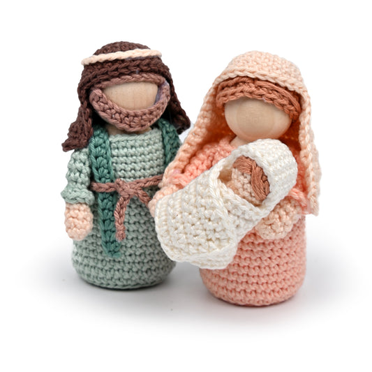 Winterpret Garenpakket Jozef, Maria en Jezus