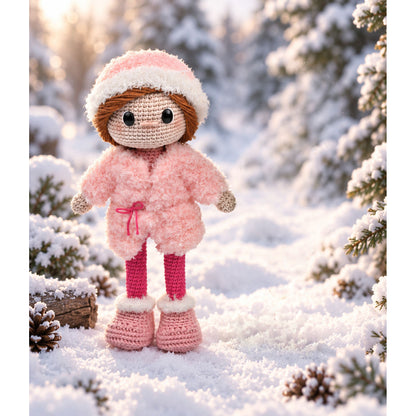 Winterpret Garenpakket Wintermeisje Wendy
