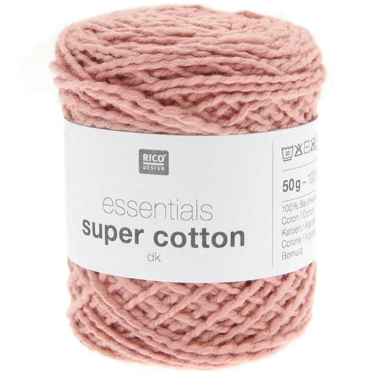 Rico Design Essentials Super Cotton DK Autumn Rose (014)