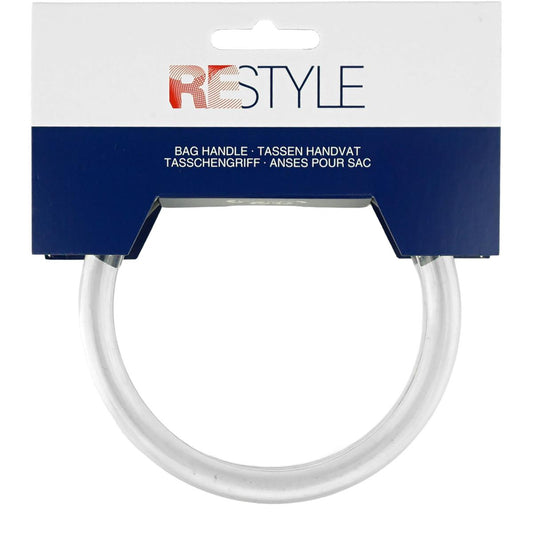 Restyle 015.14609 Tassen Handvat kunsstof transparant rond 11 cm - 090